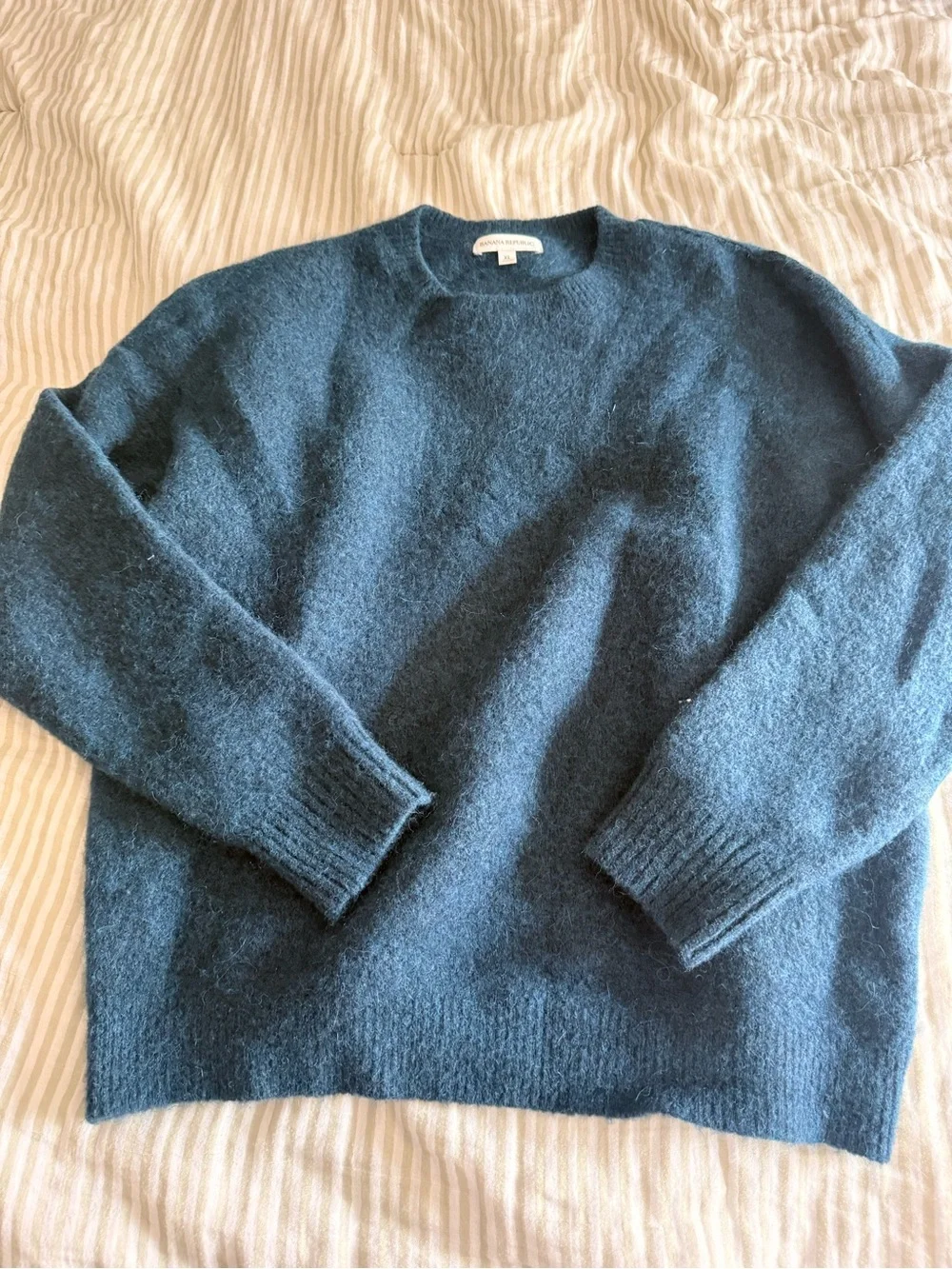 Banana Republic Teal Crewneck Sweater